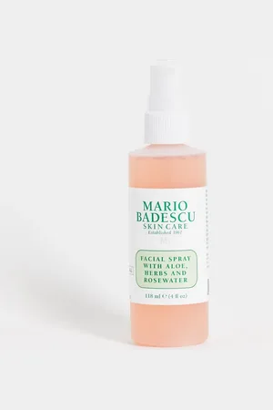 Mario Badescu Espray facial con agua de rosas y aloe vera de 118 ml de