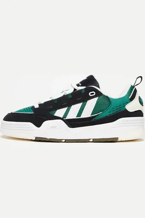 adidas Zapatillas de deporte negras y verdes ADI 2000 de