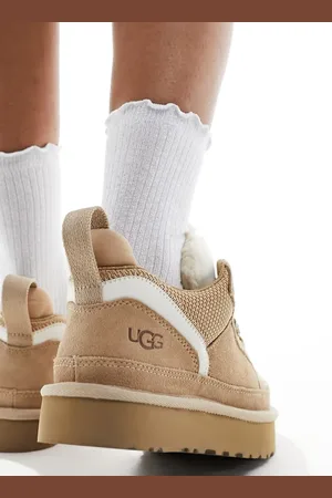 VERO MODA Calcetines blancos con acabado de purpurina y volante en el borde de canalé de