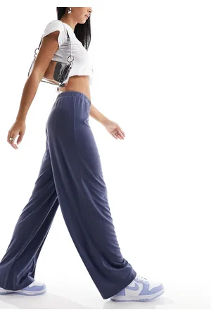 Monki Pantalones suaves de pernera recta y estilo casual de