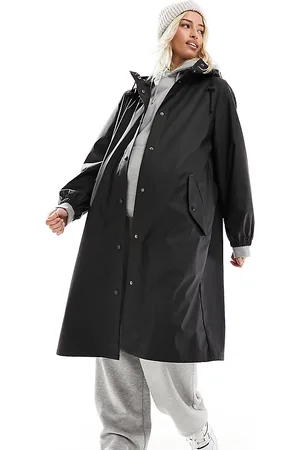 ASOS Abrigo impermeable con acabado engomado de ASOS DESIGN Maternity