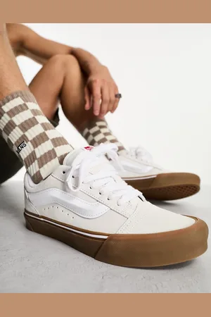 Zapatillas deportivas blancas con suela de goma laminada Old Skool de Vans