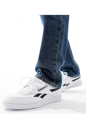 Reebok Zapatillas de deporte blancas y negras Club C Revenge de