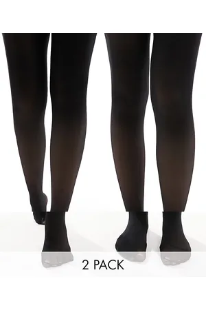 ONLY Pack de 2 medias negras de 40 deniers de