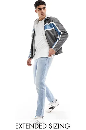ASOS Vaqueros de corte slim en con lavado claro de