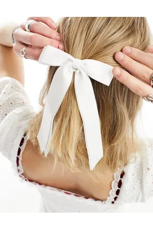 ASOS Coletero blanco con detalle de lazo de