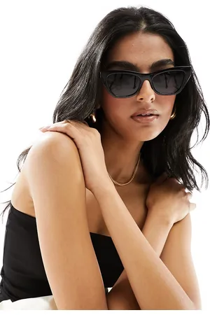 ASOS Gafas de sol cuadradas estilo ojos de gato en de