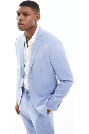 SELECTED Chaqueta de traje azul de corte slim de