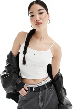 Tommy Hilfiger Top corto básico de tirantes de