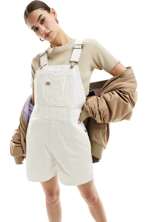 Dickies Peto corto blanco hueso de lona Duck Canvas de