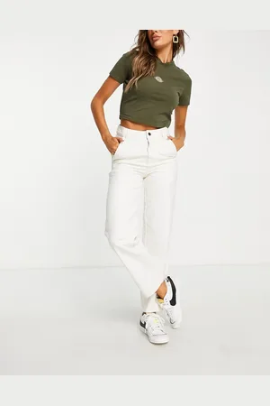 Dickies Pantalones blanco hueso de lona Duck Canvas de