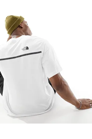 The North Face Camiseta blanca con cinta del logo Zumu de