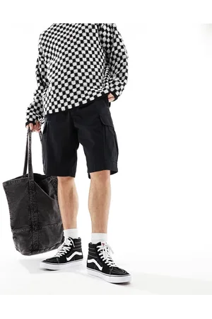 Vans Pantalones cortos cargo negros de corte holgado Range de