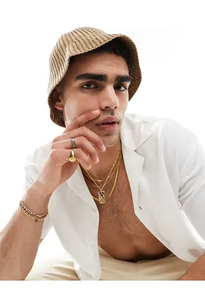 ASOS Sombrero de pescador de punto de