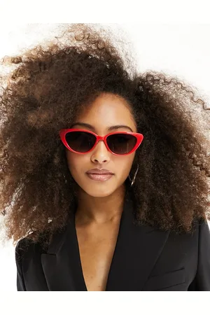ASOS Gafas de sol rojas estilo ojos de gato de