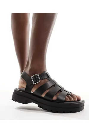 Schuh Sandalias cangrejeras negras Tobin de