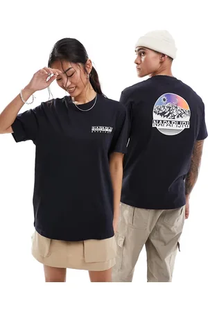 Napapijri Camiseta negra unisex Lahni de
