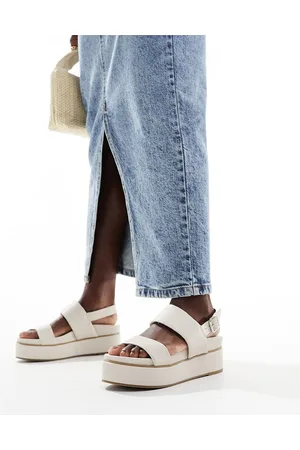 ASOS Sandalias con plataforma gruesa plana Tucker 2 de