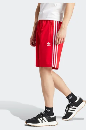 adidas Pantalones cortos rojos Adicolor Firebird de