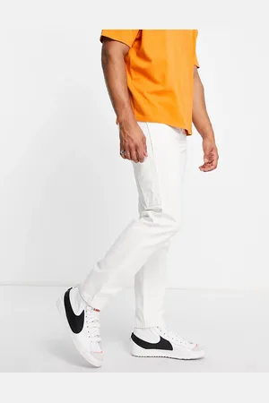 Dickies Pantalones blanco hueso estilo carpintero Duck Canvas de
