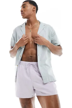 ASOS Shorts de baño cortos lilas de -Morado