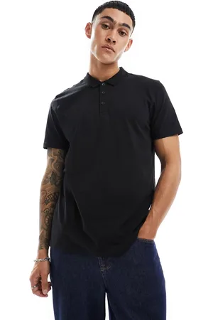 New Look Polo liso de corte estándar de
