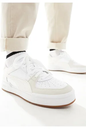 PUMA Zapatillas de deporte blancas con suela de goma CA Pro Classic de