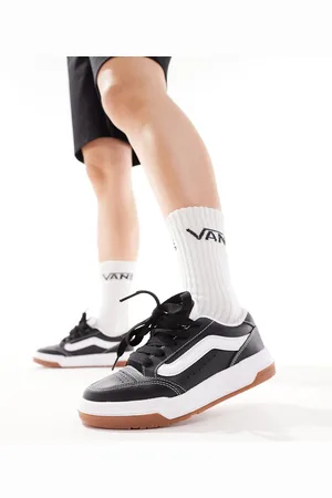 Vans Zapatillas deportivas negras con suela gruesa de goma Hylane de