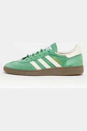 adidas Zapatillas de deporte verdes y blancas con suela de goma Handball Spezial de -Multicolor