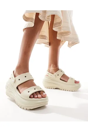 Crocs Sandalias color hueso Mega Crush de - neutro