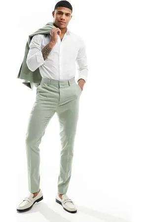 ASOS Pantalones de traje de corte pitillo de