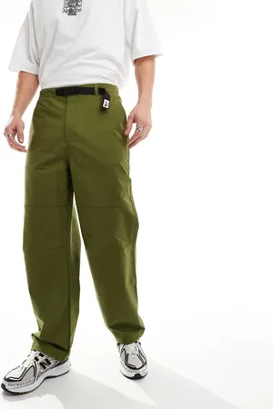 The North Face Pantalones verde oliva de corte estándar de sarga M66 Heritage de