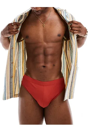 ASOS Slips de baño naranjas de