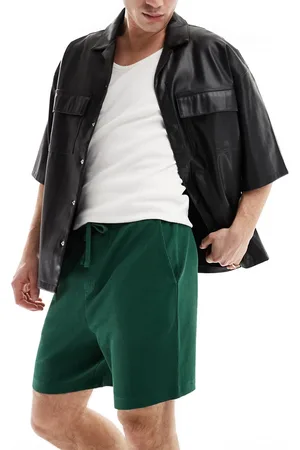 ASOS Pantalones cortos de corte slim de punto de arroz de