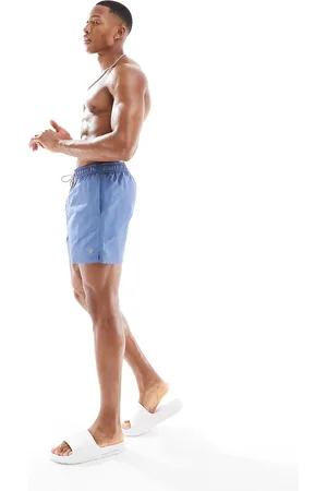Farah Shorts de baño azules Colbert de