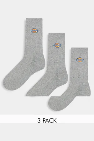 Dickies Pack de 3 pares de calcetines grises Valley Grove de
