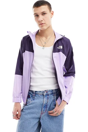 The North Face Chaqueta de chándal y morada con cremallera Windshell NSE de -Morado