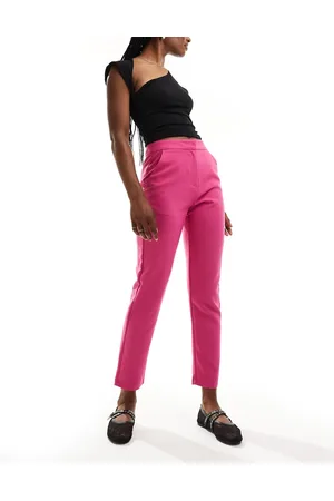 French Connection Pantalones de sastre rosas de corte tapered de (parte de un conjunto)