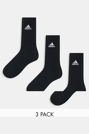 adidas Pack de 3 pares de calcetines negros deportivos de adidas Training