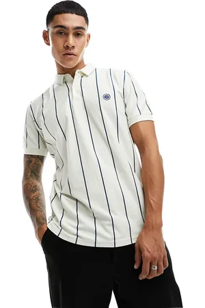 Pretty Green Polo con raya diplomática Vega de - neutro