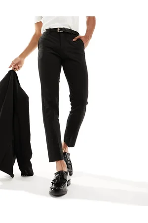 Only & Sons Pantalones de traje negros de corte slim de
