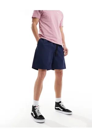 Vans Pantalones cortos azul oscuro de corte suelto de nailon Range de