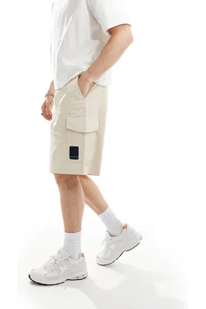 Armani Exchange Pantalones cortos cargo con etiqueta del logo de - neutro