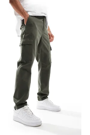 New Look Pantalones cargo en de -Verde