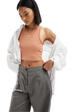 Nike Top color rubor sin mangas de
