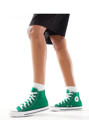 Converse Zapatillas de deporte hi-top verdes Chuck Taylor All Star Hi de