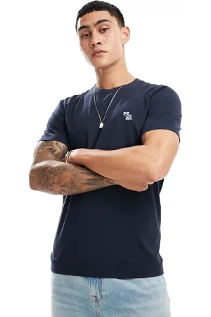 Abercrombie & Fitch Camiseta con logo en relieve de