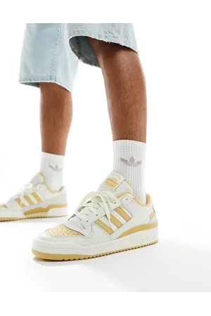 adidas Zapatillas de deporte color marfil y beis avena Forum Low CL de