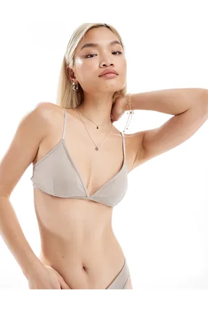 Monki Sujetador con relleno de tejido supersuave Mix & Match de - neutro