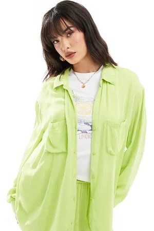 Esmée Camisa playera lima extragrande de manga larga de (parte de un conjunto)
